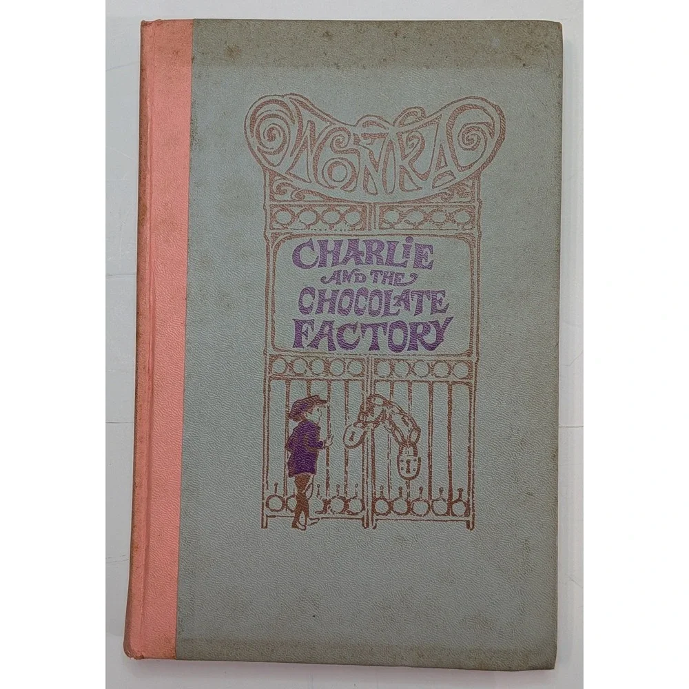 Roald Dahl Charlie and the Chocolate Factory Junior Deluxe Edition Grey Pink